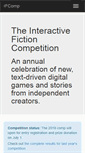 Mobile Screenshot of ifcomp.org